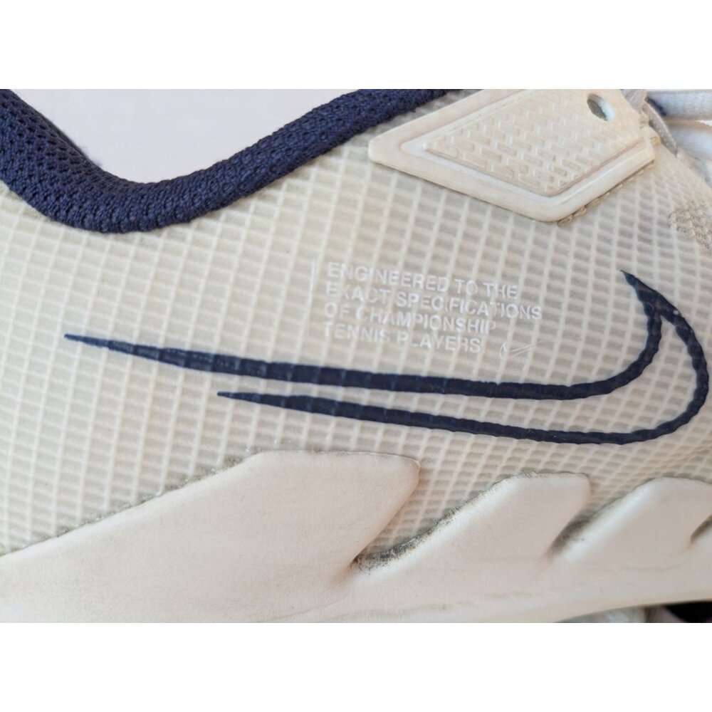 NikeCourt Zoom NXT Tennis Shoes Summit White/Binary Blue CZ0222-133 Size 9.5 - Picture 11 of 16